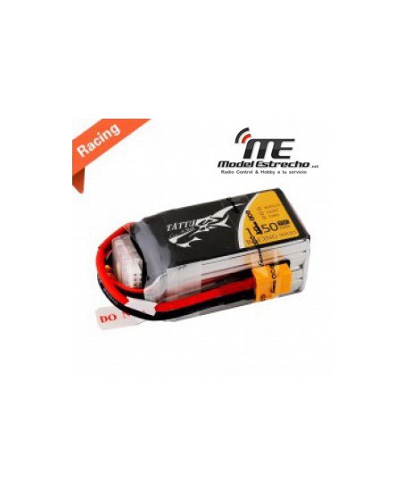 TATTU GENS ACE 1550mah 14,8v 75C 4S1P LIPO BATERIA PACK 