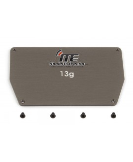 B6 ALUMINUM CHASSIS WEIGHT ,13G