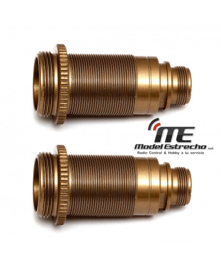 B6 FR 12X23mm FOX  SHOCK BODIES WITH  GENUINE KASHIMA COAT ,V2 THREADED