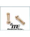 CONECTOR LRP 4mm MACHO ORO WORKS TEAM (10U.)