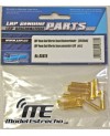 CONECTOR LRP 4mm MACHO ORO WORKS TEAM (10U.)