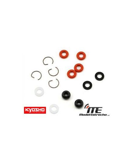 KYOSHO JUNTAS, CLIPS AMORTIGUADORES MP9