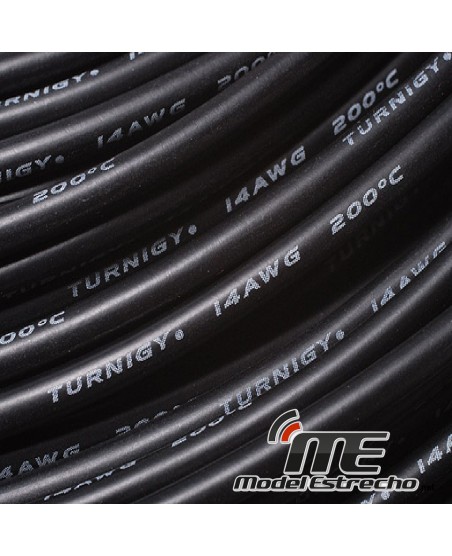 CABLE SILICONA ROJO 14awg
