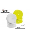 JCONCEPTS LLANTA 1/10 DELANTERA AMARILLA HEX. 12 mm (4Pzs)