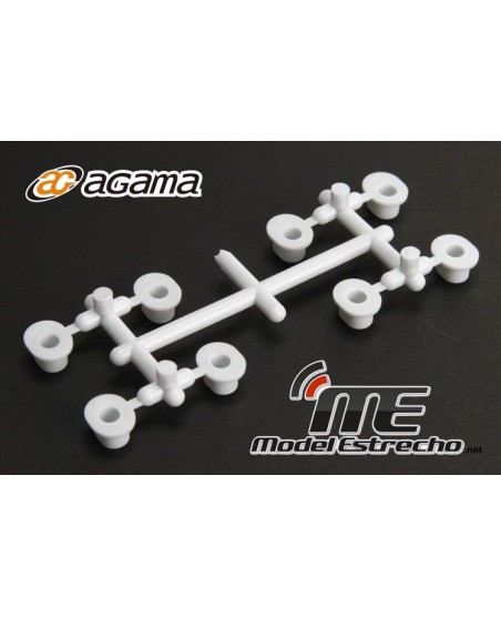 AGAMA CASQUILLOS CONVERGENCIA A215  BLANCO