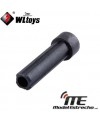 PLASTICO CARDAN DELANTERO WLTOYS 1/12