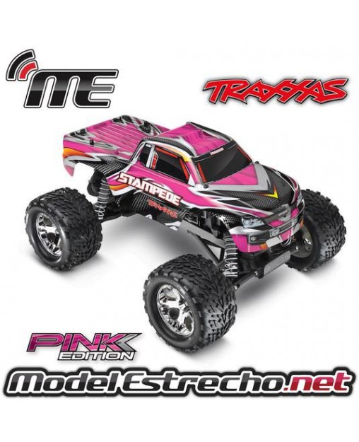TRAXXAS STAMPEDE RTR 2,4 Ghz PINK EDITION 