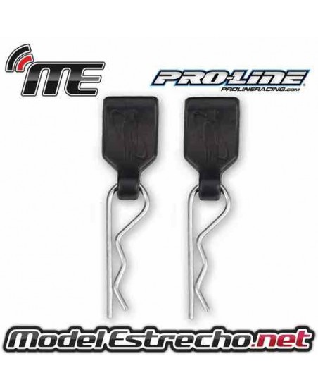 CLIPS CARROCERIA CON TIRADOR DE GOMA PROLINE (10U.)