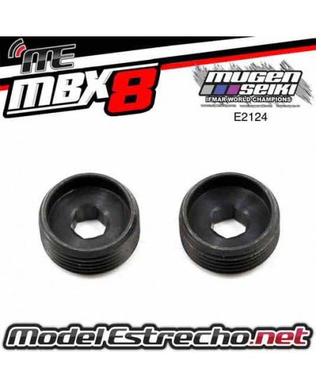 TUERCAS AJUSTABLE MANGUETA ACERO  MUGEN MBX 7/7R/ 8 (2U.)