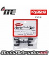 CASQUILLOS SOPORTE MANGUETA DELANTEROS INFERNO MP9 KYOSHO