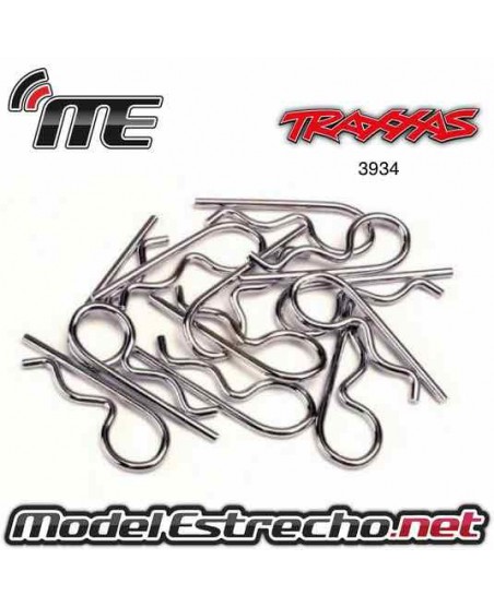 CLIPS CARROCERIA 1/8 TRAXXAS (10U.)