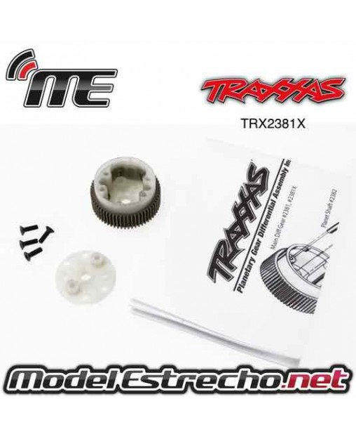 TRAXXAS MAIN DIFF WITH STEEL RING GEAR 