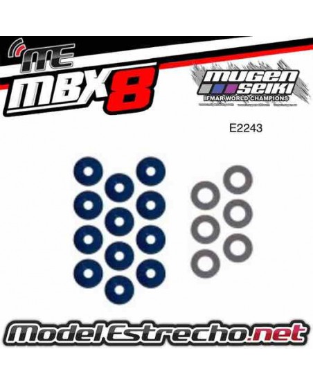 ARANDELAS FIFERENCIAL HT MUGEN MBX8