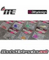 CLIPS CARROCERIA BITTYDESIGN ROSA (8 U.)