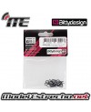 CLIPS CARROCERIA BITTYDESIGN NEGROS (8 U.)