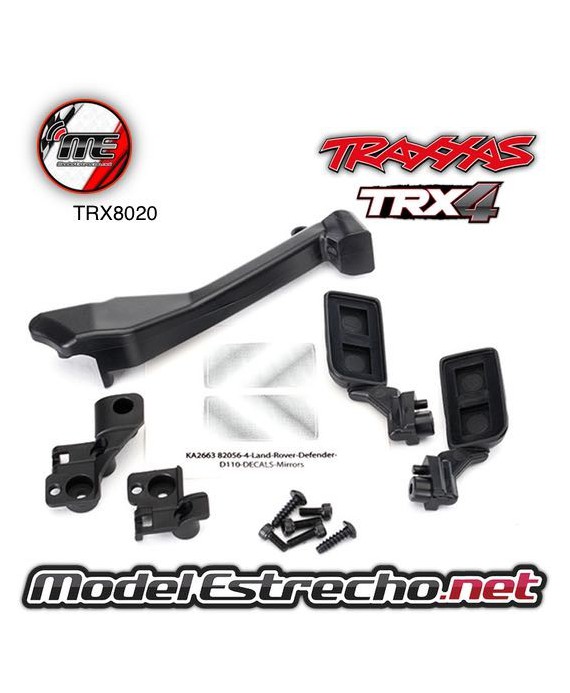 TRAXXAS MIRRORS SIDE (LEFT & RIGHT) SNORKEL MOUNTING HARWARE