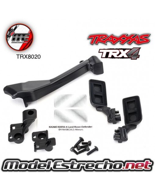 TRAXXAS MIRRORS SIDE (LEFT & RIGHT) SNORKEL MOUNTING HARWARE