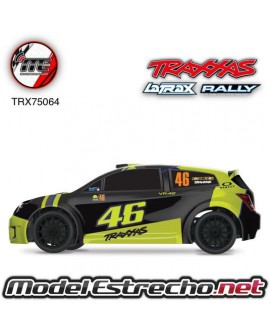 TRAXXAS LATRAX RALLY 1/18, BRUSHED RTR VR46 ROSSI EDITION