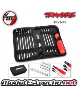 TOOL SET WITH BAG (INCLUDES 1.5, 2.0, 2.5, 3.0, 3.5, 4, 5, 5.5, 7, 8 NUT DRIVES)