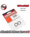 BALL BEARINGS, BLACK RUBBER SEALED (12X18X4MM) (2)