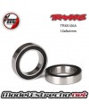 BALL BEARINGS, BLACK RUBBER SEALED (12X18X4MM) (2)