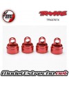 SHOCK CAPS ALUMINIUM RED ANODIZED