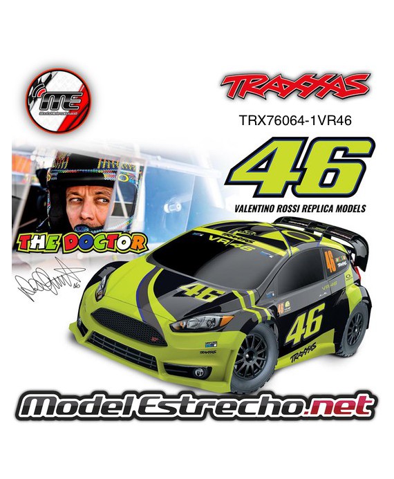 TRAXXAS RALLY FORD FIESTA ST ELECTRICO ROSSI EDITION