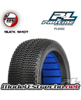 PROLINE BUCK SHOT 1/8 BUGGY TYRES W/CLOSED CELL