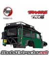 BODY, LAND ROVER DEFENDER, GREEN (COMPLETE WITH EXOCAGE, INNER FENDERS, FUEL CANISTER, AN JACK)