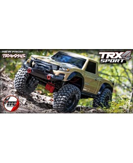 TRAXXAS TRX-4 SPORT CRAWLER 1/10 2,4Ghz MARRON