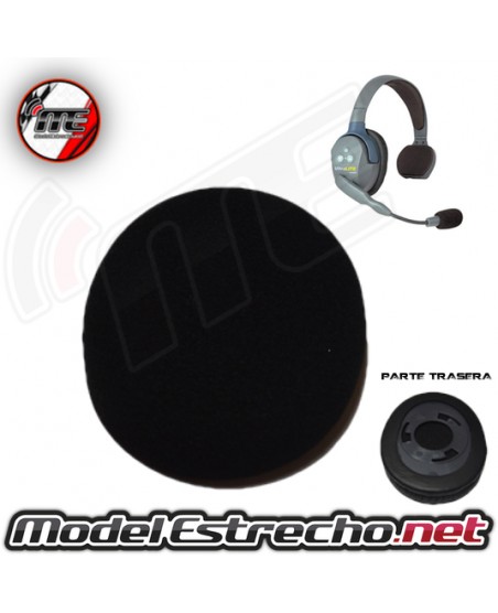 ALMOHADILLA DE ESPUMA POLIPIEL PARA MICROFONO  AURICULAR ULTRALITE COMUNICACION PILOTO-MECANICO  (1U.)