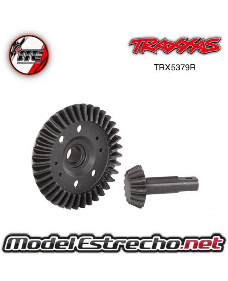 TRAXXAS Engranaje de anillo, diferencial piñón, diferencial mecanizado, corte en espiral delantero