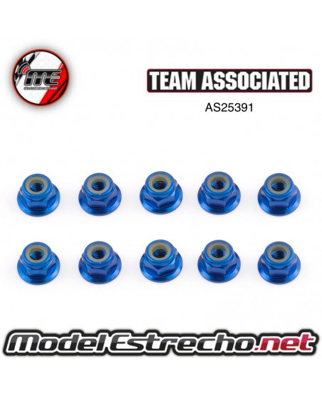 TUERCAS RUEDAS ASSOCIATED FACTORY TEAM BLUE 4mm

Ref: AS25391