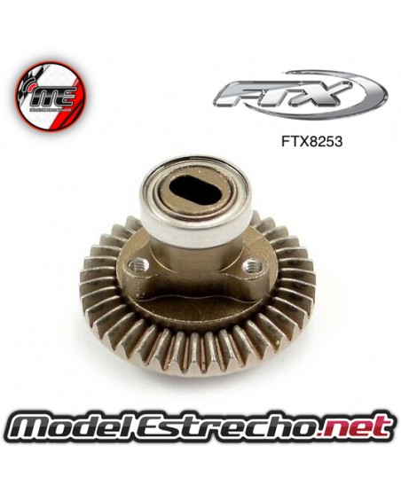 FTX OUTBACK ALUM DRIVE UNIT W/38T GEAR FR/RR & BEARINGS