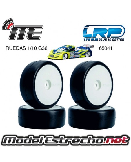 RUEDAS 1/10 TOURING LRP G36 ASFALTO ( 4PZS)