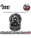 BEADLOCK WHEELS PT - CLAW BLACK/RED 1.9 (2U.)