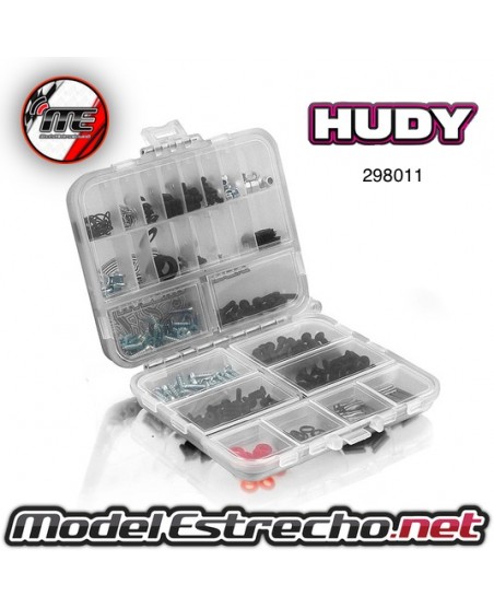 CAJA TRANSPORTE TORNILLOS HUDY