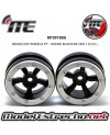 BEADLOCK WHEELS PT - SLINGSHOT SILVER/RED 1.9