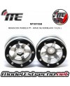 BEADLOCK WHEELS PT - WAVE SILVER/BLACK 1.9 (2U.) MT0070SB