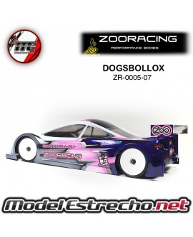 ZOORACING DOGSBOLLOX 1/10 TOURING CAR CLEAR 190mm ZR-0005