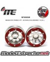 BEADLOCK WHEELS PT - SLINGSHOT SILVER/RED 1.9