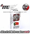 BEADLOCK WHEELS PT - SAFARI SILVER/RED 1.9 (2U.) Ref: MT0010SR