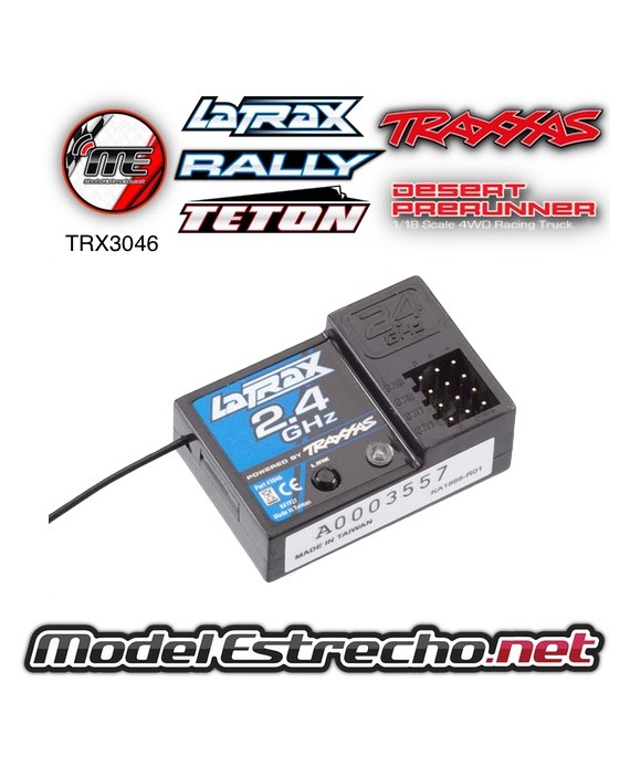 TRAXXAS LATRAX RECEPTOR 2.4Ghz 3 CANALES Ref: TRX3046
