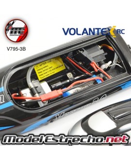 LANCHA VOLANTEX VECTOR 30 RACING BOAT NEGRA RTR 2,4Ghz V795