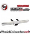 TRAXXAS BUMPER REAR CHROME 3x10 BCS ( 2U.)  Ref: TRX8068
