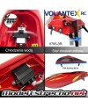 LANCHA VOLANTEX VECTOR 30 RACING BOAT ROJA RTR 2,4Ghz Ref: V795-3R