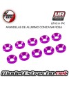 ULTIMATE ARANDELAS ALUMINIO ROSA 4mm (10u.)