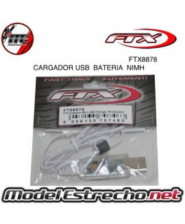 CARGADOR USB PARA BATERIA NIMH FTX OUTBACK MINI Ref: FTX8878
