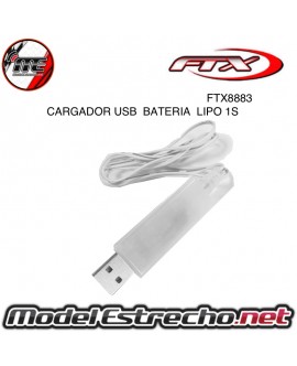 CARGADOR USB PARA BATERIA LIPO FTX OUTBACK MINI Ref: FTX8883
