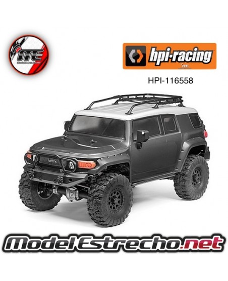 VENTURE TOYOTA FJ CRUISER GUNMETAL 1/10 ELECTRIC CRAWLER  Ref: HPI-116558